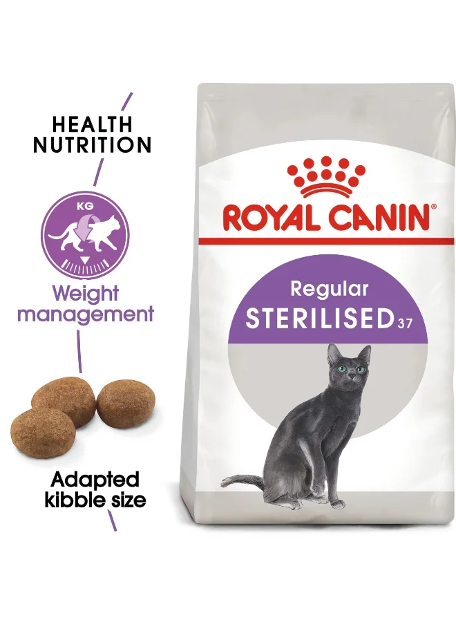Premium Sterilised Dry Cat Food for Weight Management and Urinary Health (4 kg) rnwpn