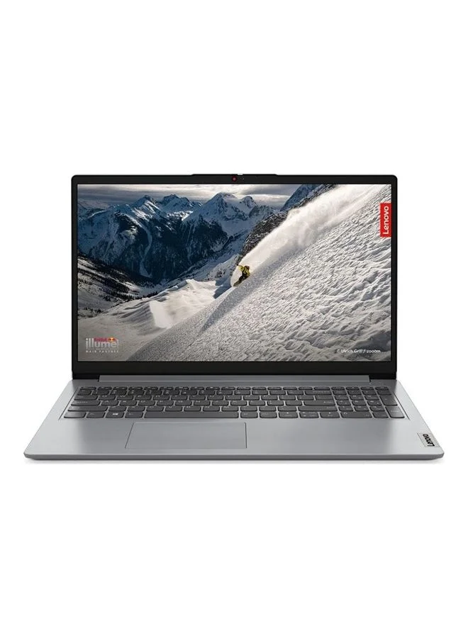 Premium 15.6-Inch Laptop Dual Core Processor 4GB RAM 256GB SSD Windows 11 Home English/Arabic Keyboard (Grey) 190vr