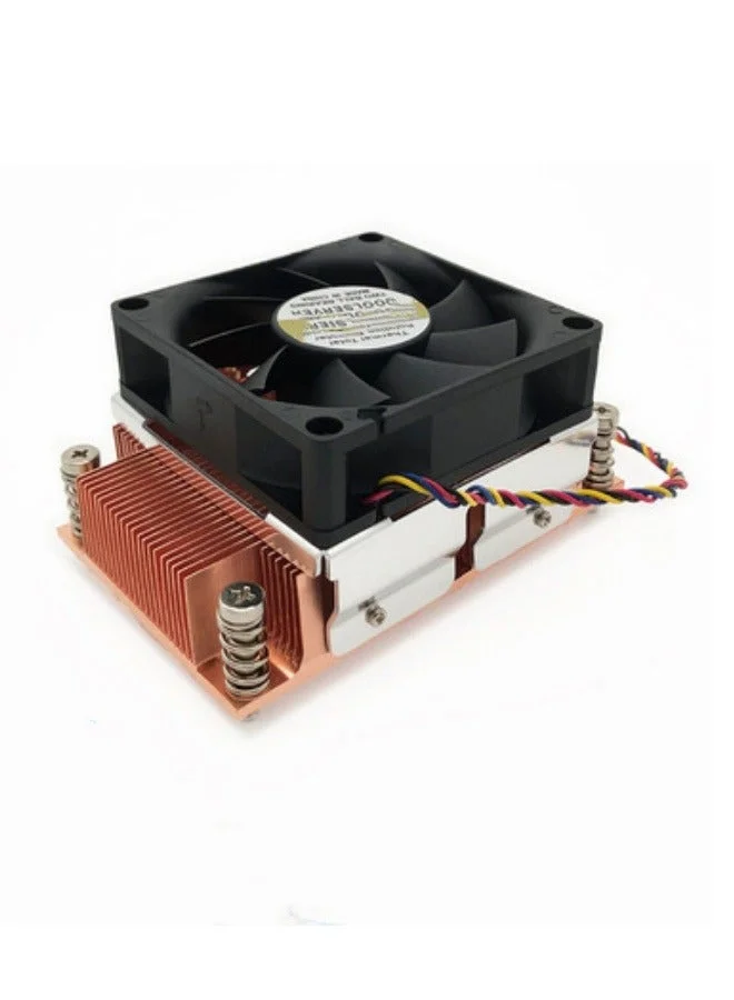 Loquat Desktop CPU Air Cooler Premium Pure Copper Heat Pipe Radiator (Temperature Control Fan, 120mm) r0613