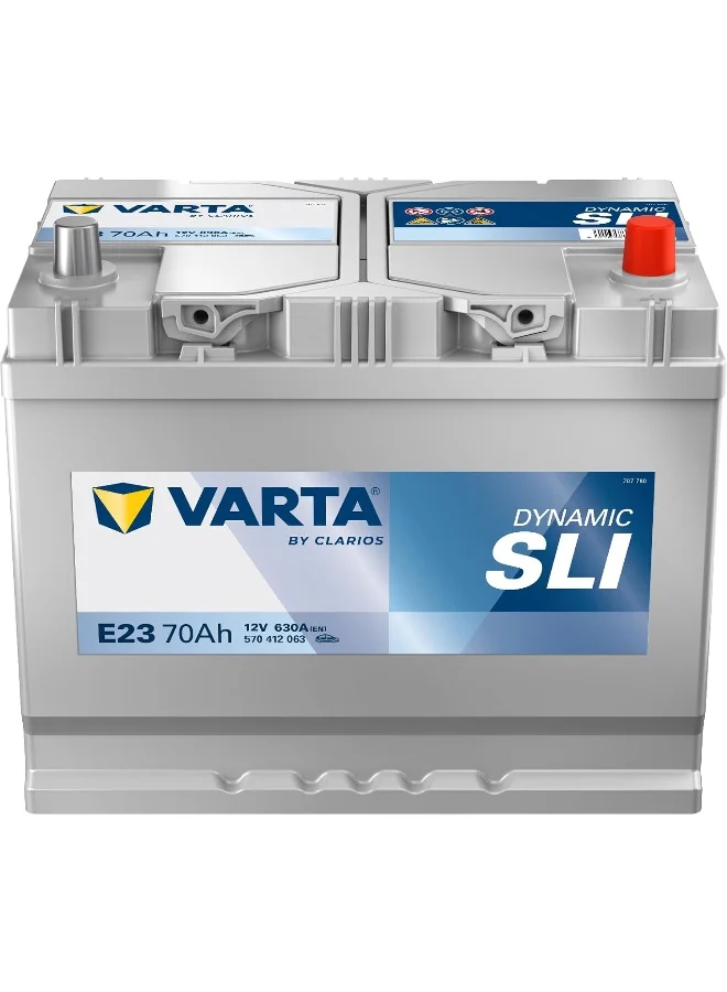 Premium Automotive Starting Battery High-Performance Lead-Acid Power Source (Blue, 70Ah) lvf87
