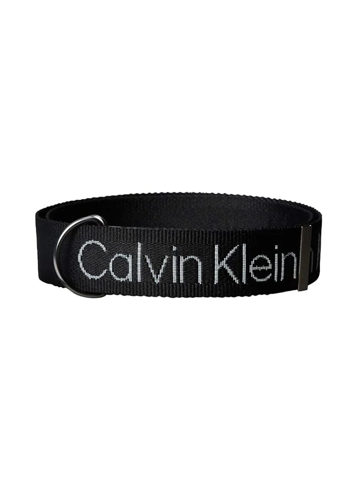 Premium Logo Jacquard Webbing Belt Durable Adjustable Waist Accessory for Men and Women (One Size) bamls