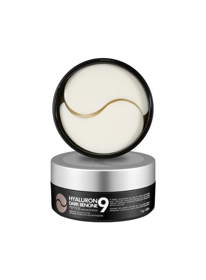 MEDIPEEL Peptide 9 Ampoule Eye Patch Hyaluron Dark Benone Brightening Hydrogel Treatment (60 Patches) 6u48c
