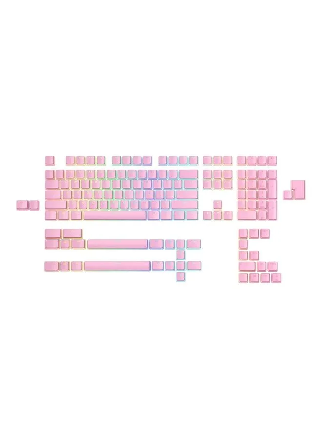 Glorious Aura V2 PBT Pudding Keycaps Set for Mechanical Keyboards (Pink, Full Size/TKL/60% Layout Compatible) y9wx4