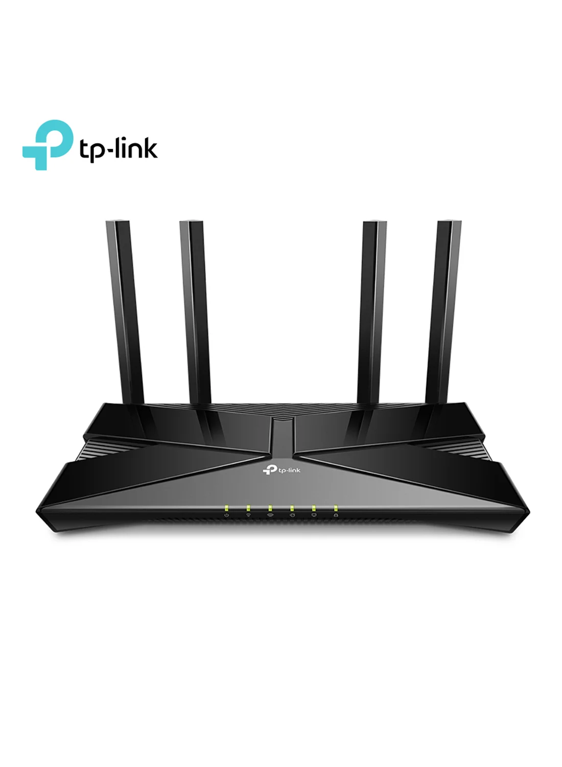 TP-Link AX1800 Dual-Band Wi-Fi 6 Router with 4 High-Performance Antennas (Black, 1201Mbps) z438h