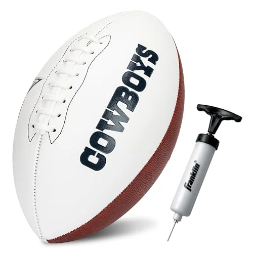 Premium Football Souvenir for Autographs - Official Size White Panel Display Ball for Sports Fans (White, 28 cm) k5aij