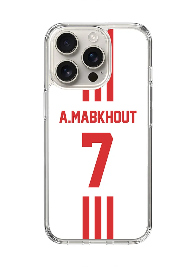 Stylizedd Premium Magnetic Protective Case for 16 Pro Football Team Edition (Clear, 15.5 cm) ck70i