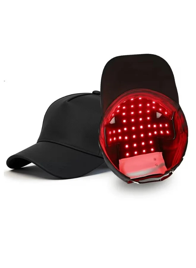 BlueFire Red & Infrared Light Therapy Cap for Hair Care (56 LED, 4 Modes, Unisex) 05406