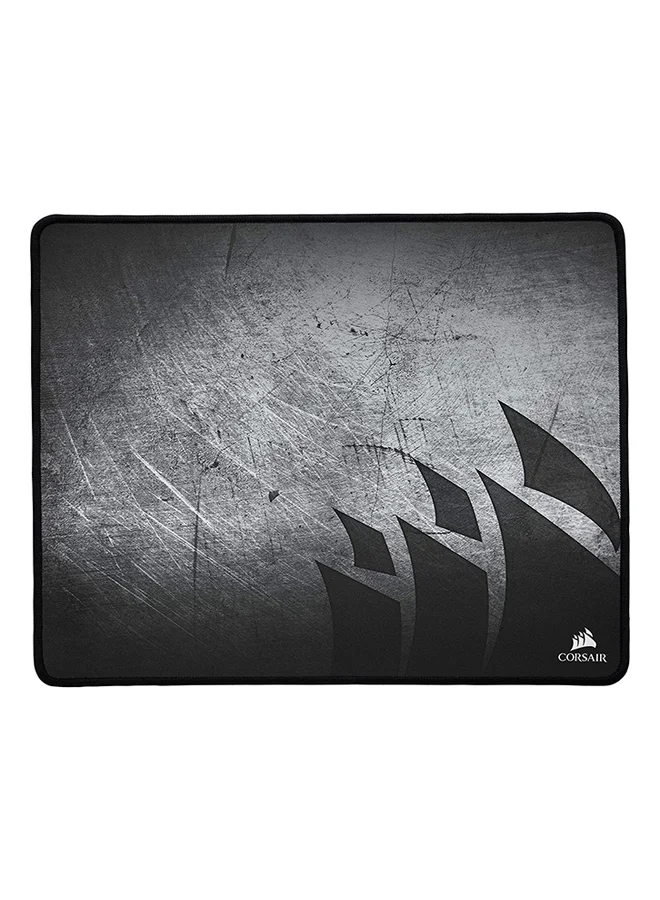 Premium Gaming Mouse Pad Non-Slip Surface Durable Stitched Edges (Black, 360mm x 300mm) b0wmk