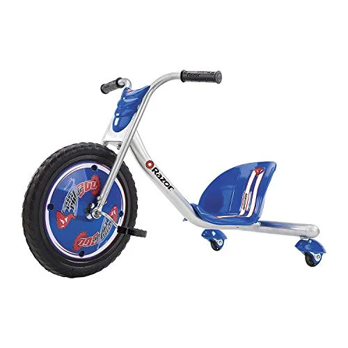 Premium 360 Degree Caster Trike for Kids - Lightweight Steel Frame with Rubber Handlebars (For Riders up to 72 kg) g1f5v