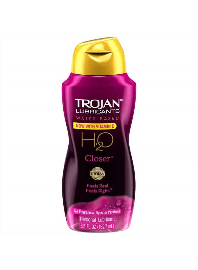 Premium Water-Based Personal Lubricant (Long-Lasting Smooth Formula, 163 mL) ygsee