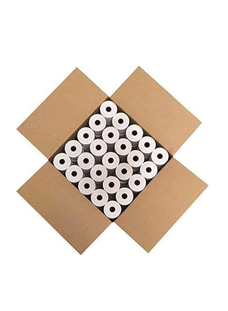 Terabyte Thermal Receipt Paper Roll (80mm x 80mm, 50 Rolls Per Box) Premium POS Paper for Retail and Hospitality pxgq0