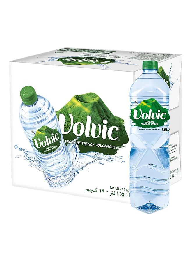 Premium Natural Mineral Water Refreshing Hydration (12 x 1.5L) g7a5w