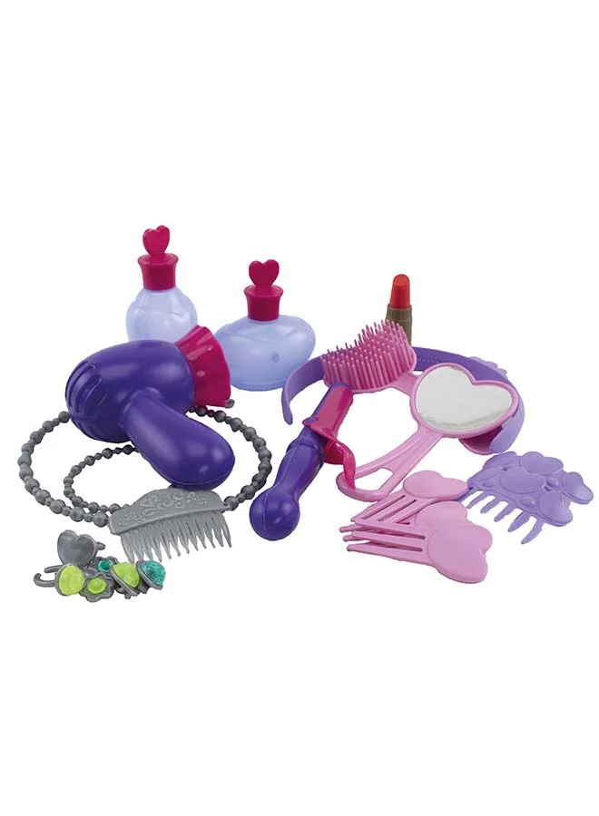 Chicos Play & Go Beauty Set Pretend Play Cosmetic Kit for Kids (15-Piece Set) ujvhk