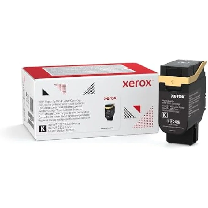 Premium Black High Capacity Toner Cartridge for C320 and C325 Printers (8000 Pages) qwrcu