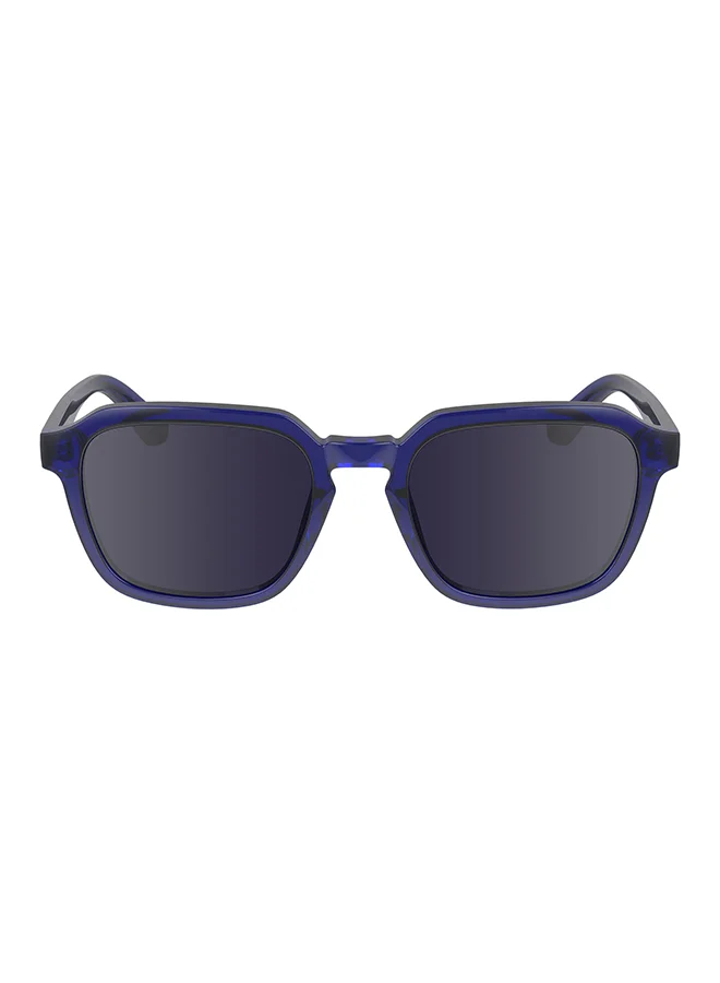 Premium Rectangular UV Protection Sunglasses for Men (Blue, 53 mm) 73c2w