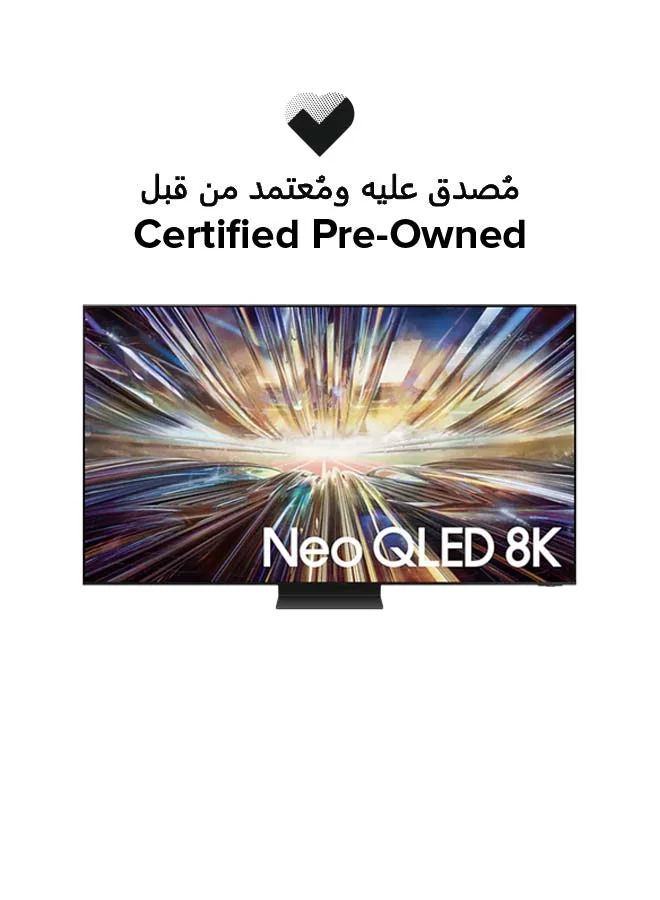 Ultra-HD 85-Inch Smart Neo 8K QLED Television (Black, 215 cm) atjd3