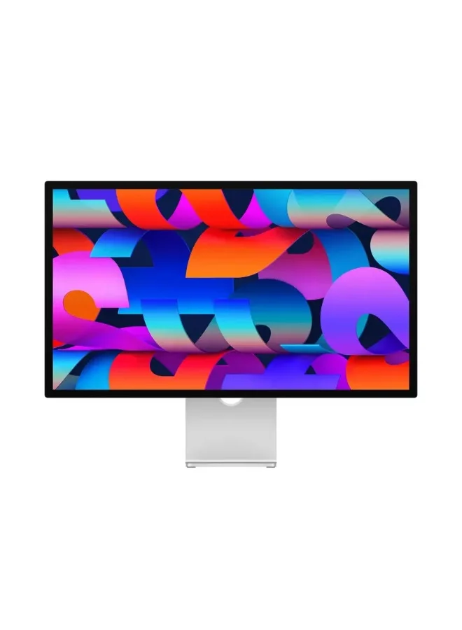 Premium Smart 27-inch 5K Retina Desktop Monitor, High-Resolution Display with Integrated 12MP Camera and Spatial Audio System (White, 68.58 cm) in4h4