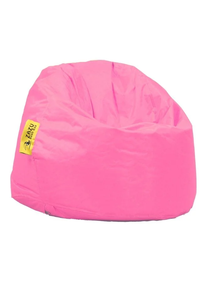 ZAZU Large Waterproof Bean Bag Chair Premium PVC Fabric for Indoor and Outdoor Use (Pink, 95x75x95cm) diox3