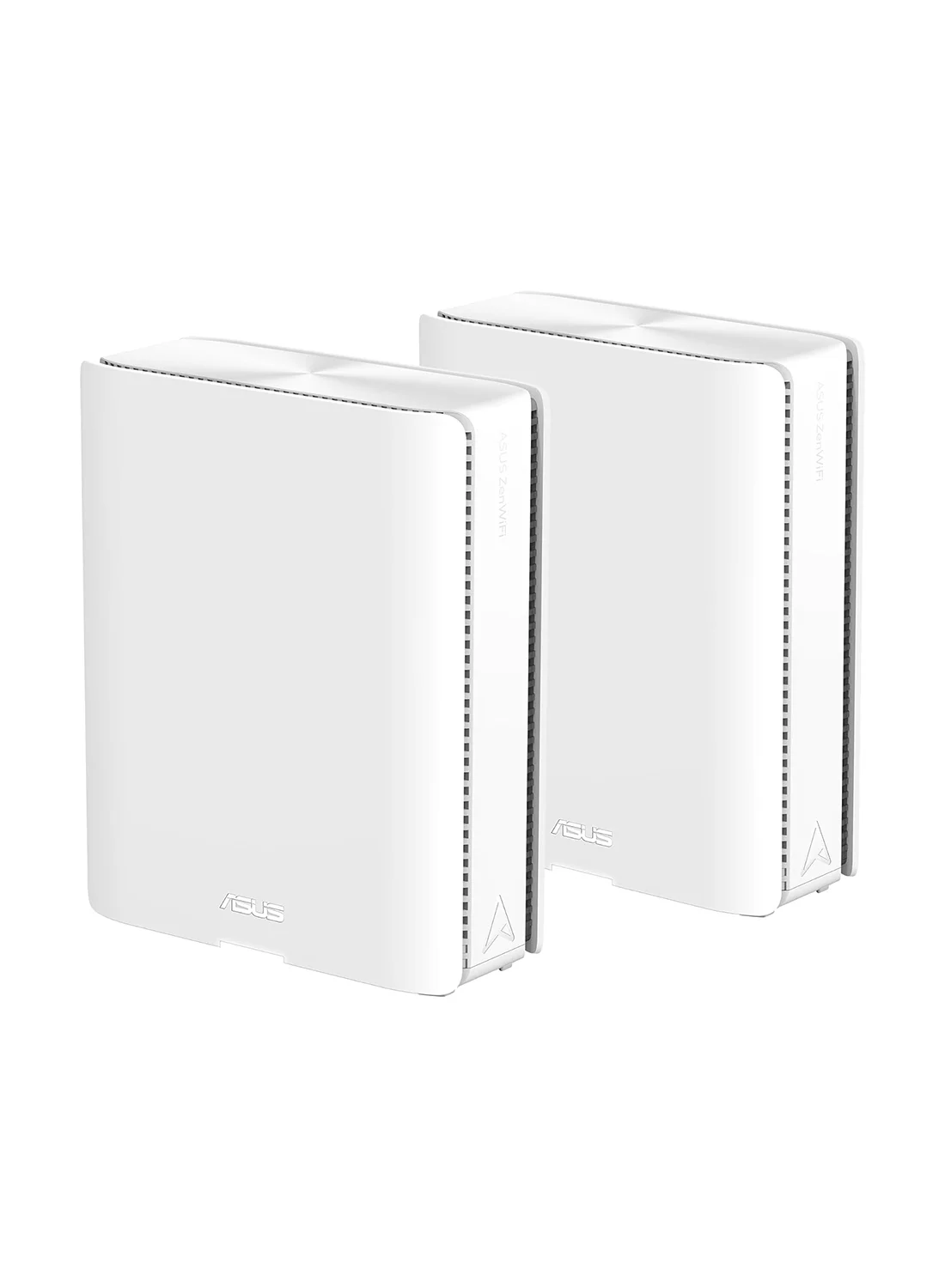 Premium Quad-Band WiFi 7 Mesh System High-Speed Wireless Router (White, 2-Pack) u0b8g