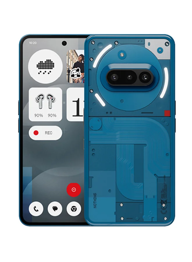 Premium 5G Smartphone Dual SIM 12GB RAM 256GB Storage (Blue, 6.77-inch Display) uezix