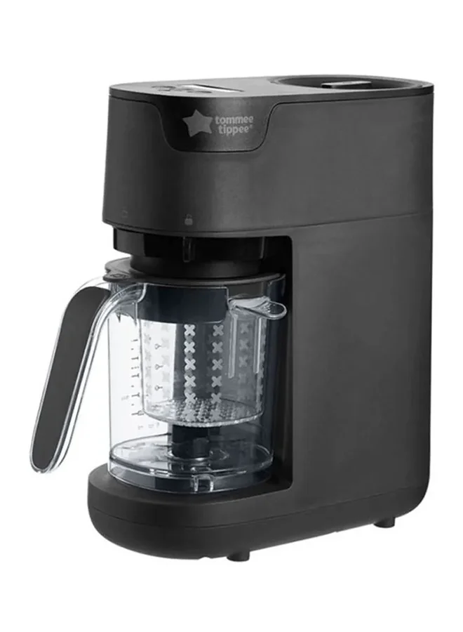 Premium Baby Food Steamer and Blender Multi-Function Processor (Black, 1 Unit) 6kli0