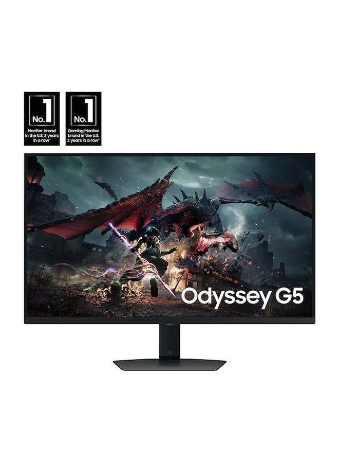 Ultra-HD 32-inch QHD Gaming Monitor, 180Hz Refresh Rate, 1ms Response Time, IPS Display with FreeSync Technology (Black, 32 inch) h8xxs