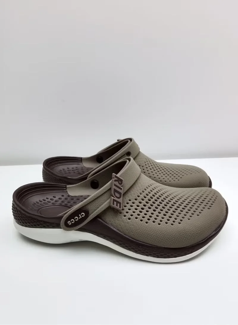 Premium Lightweight Casual Clogs Breathable Comfort Footwear for Men and Women (Black, 42 EU) krcd0