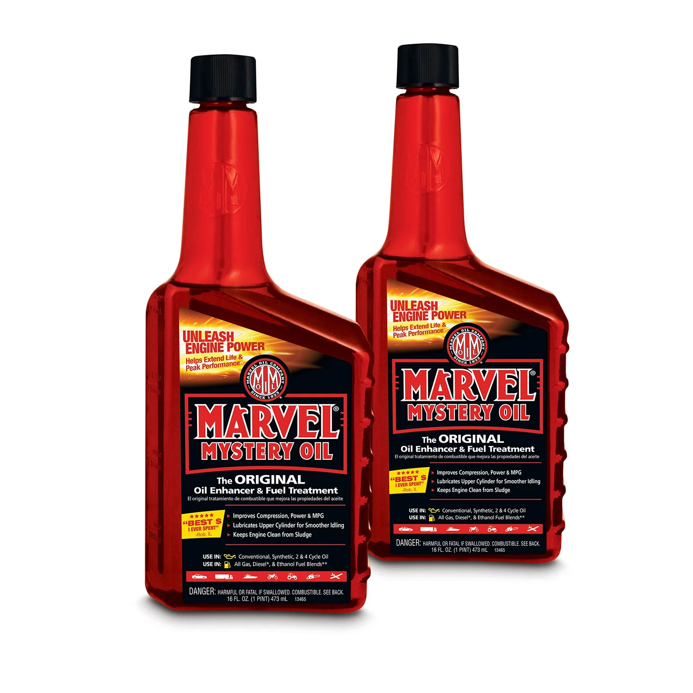 Superhero Mystery Oil Premium Lubricant and Maintenance Fluid (Pack of 2, 473 mL each) c0hbf