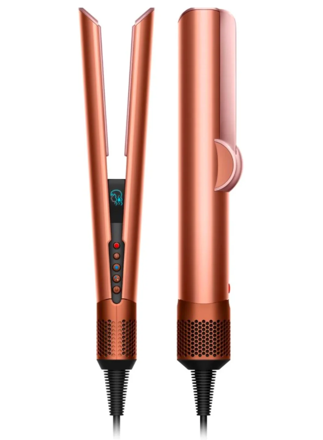 High-Speed Ionic Professional Hair Straightener with Air-Flow Technology (Amber Silk, 1 Unit) m8adx