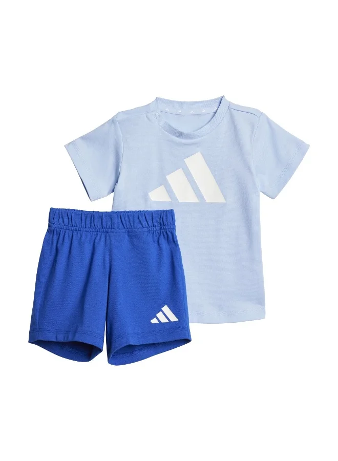Premium Athletic Jogger Set for Kids Breathable Sportswear (Blue, 160 cm) 02bbp