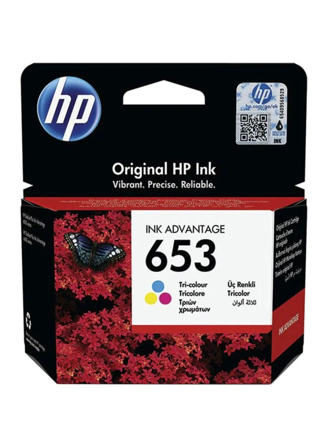 Premium Tri-Colour Ink Cartridge for Home and Office Printing (Multicolour, 1 Pack) ngypw