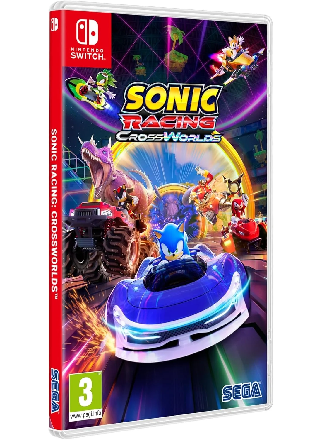 Sega Sonic Racing CrossWorlds Handheld Gaming Software (1-4 Players, English Language) uc27u