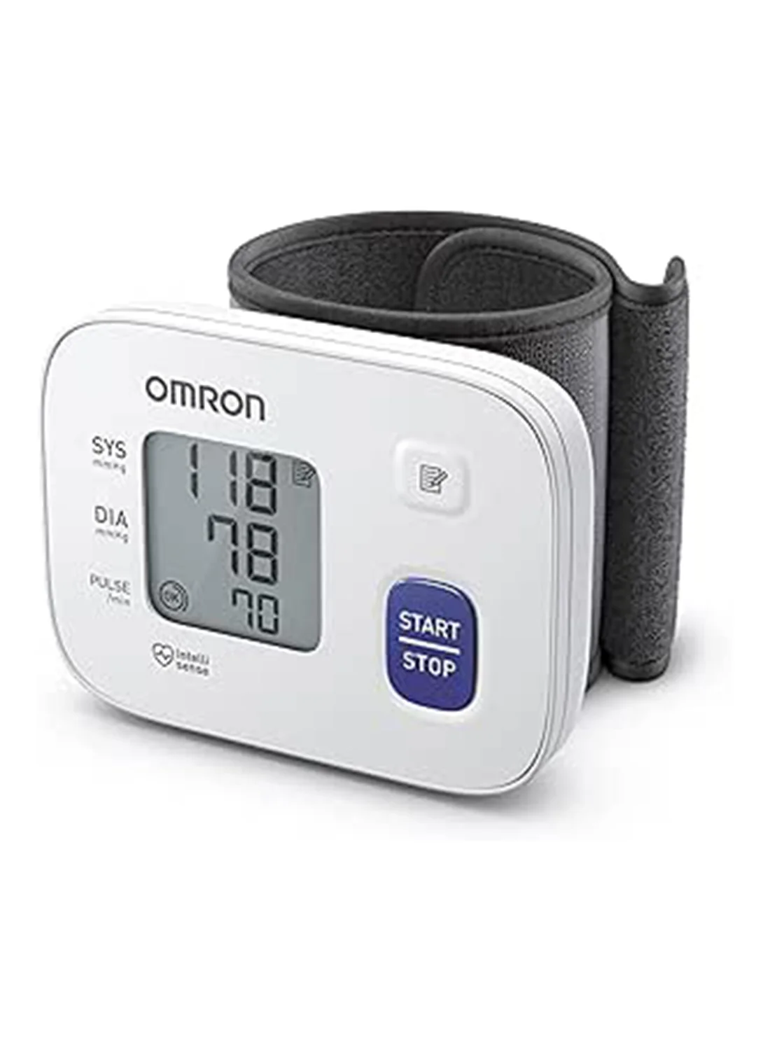Automatic Wrist Blood Pressure Monitor Premium Digital Health Device with Pre-Formed Cuff (13.5-21.5 cm) y3bia