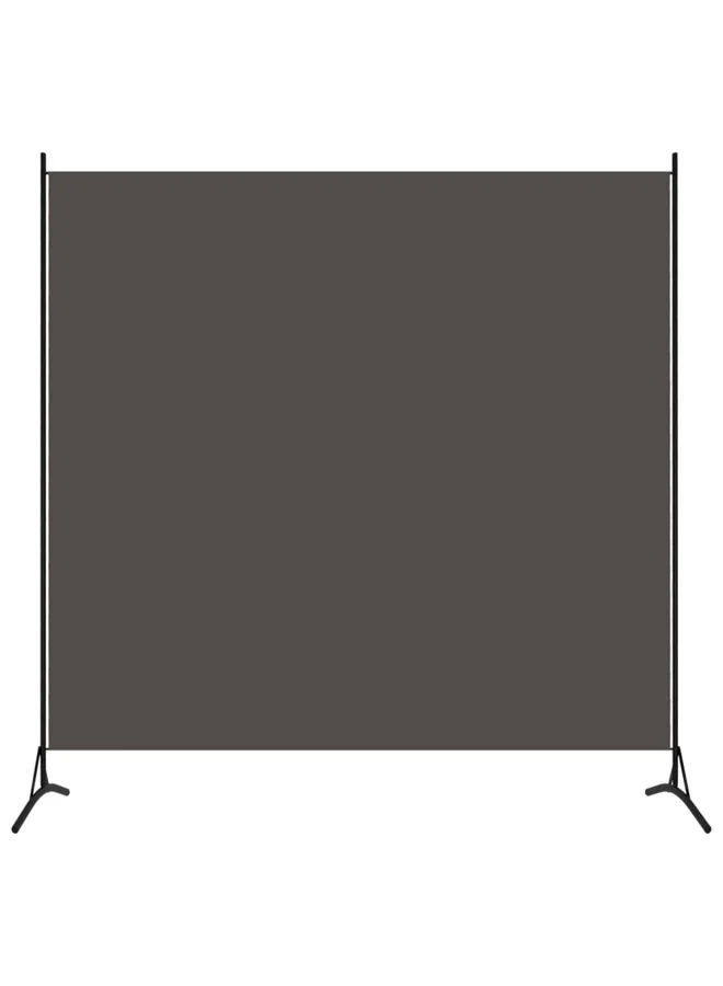 VidaXL 1-Panel Room Divider Privacy Screen Anthracite (175x180 cm) sd5jc