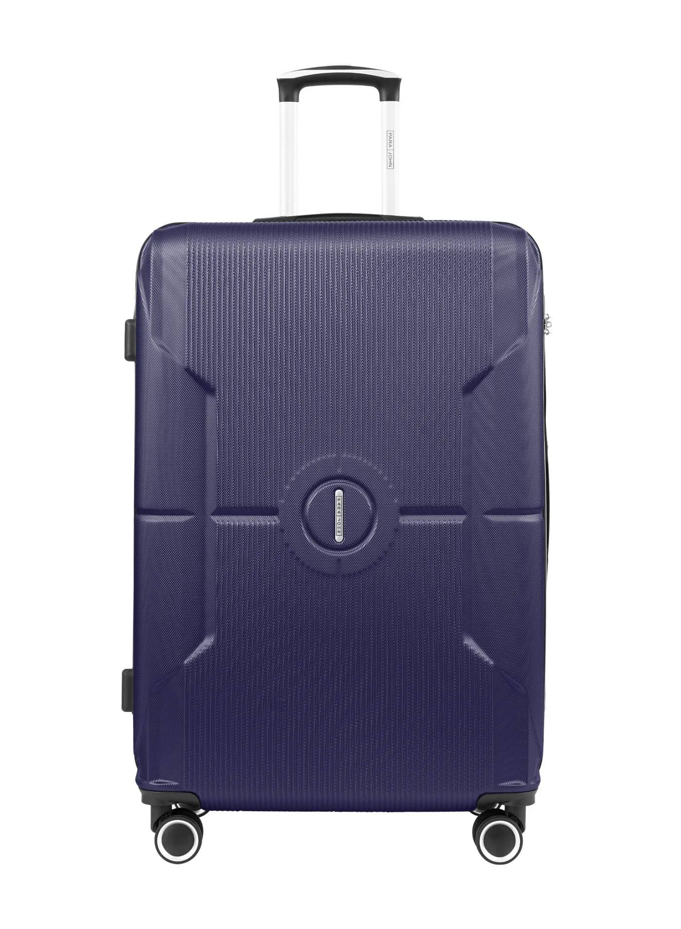 PARAJOHN Hardside Spinner Luggage Trolley Premium ABS Suitcase with 360-Degree Wheels (Champagne, 28 Inch) bcjvl