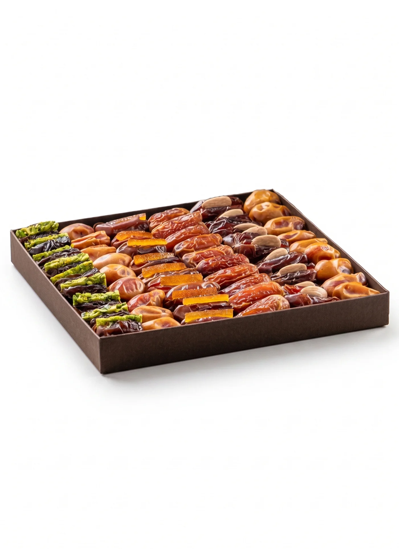Napura Premium Filled Dates Gift Set Collection (Brown, Large) q8b5j