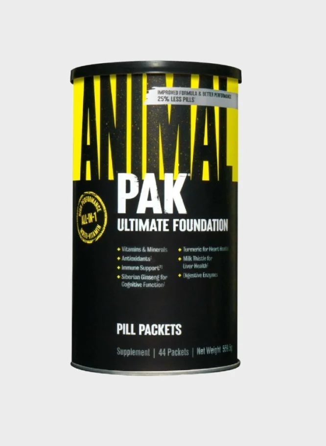 Universal Nutrition Animal Pak Daily Multivitamin Supplement Packs (44 Packs) lb0v4