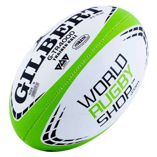 Premium Training Rugby Ball Durable Synthetic Grip Professional Sports Equipment (Size 4) 34gqd