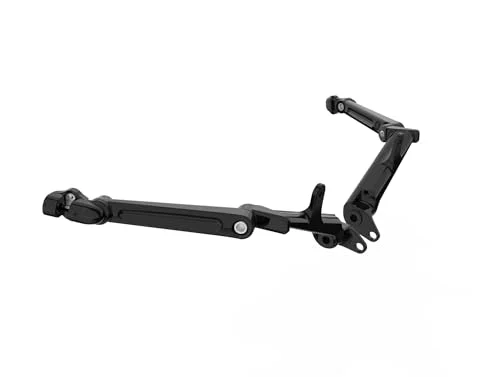 Ciro Adjustable Highway Peg Mounts Extended Black (For 2009-Up Touring Models) 6v4io