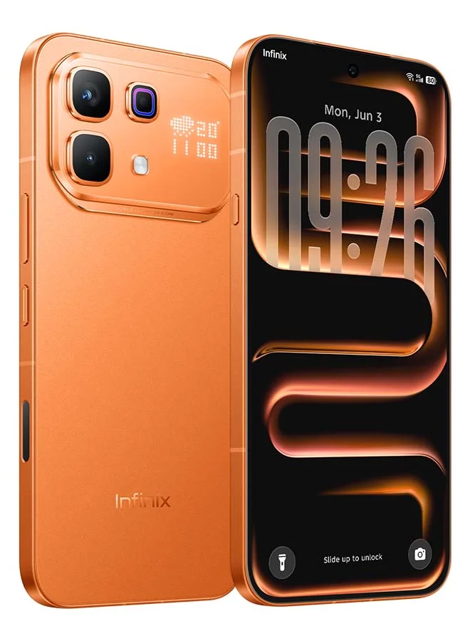 Infinix Note 60 Pro 5G Smartphone Dual SIM 8GB RAM 256GB Storage (Solar Orange, 6.78-inch Display) g4anr