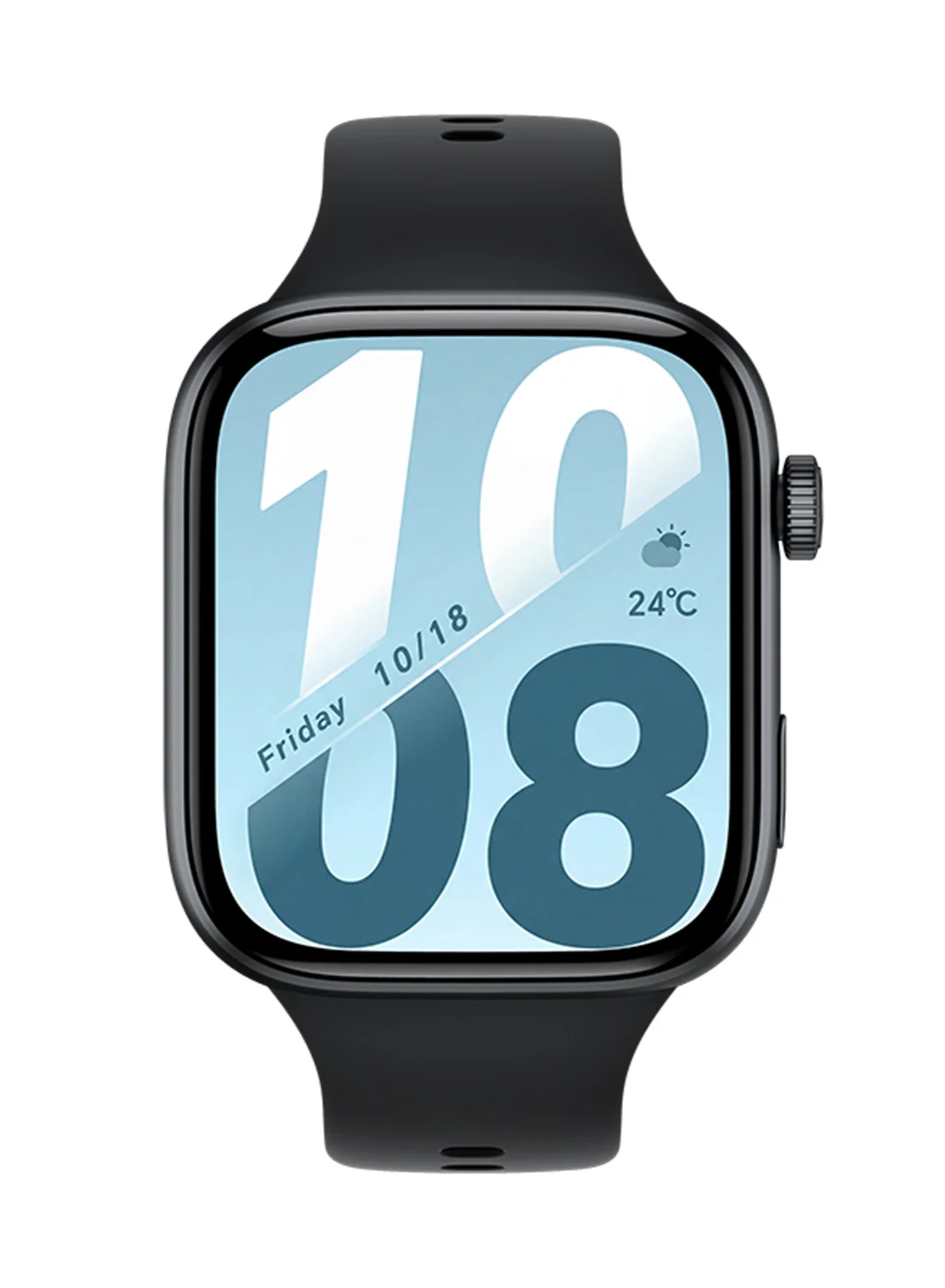 Smartwatch X5i AMOLED Display Bluetooth Calling Fitness Tracker (1.97-inch, Black) mq5ev