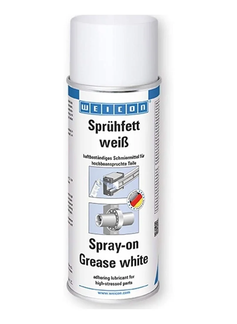Weicon Industrial Spray Grease Lubricant for Heavy-Duty Machinery (400 mL) 3rspv