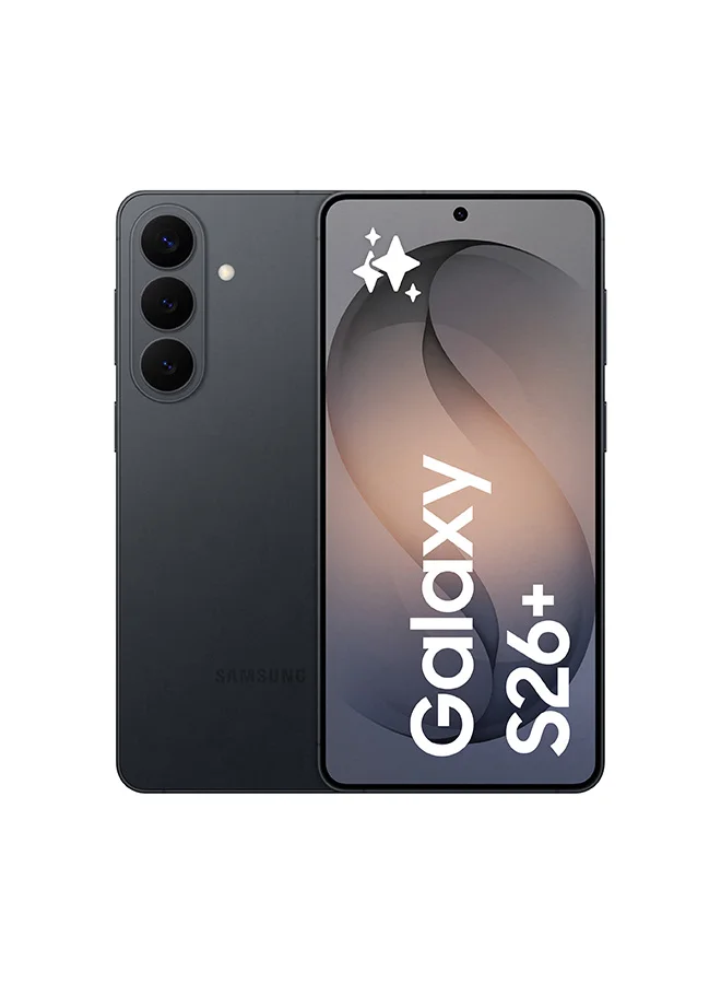 Ultra-HD S26 Plus Smartphone 5G Dual SIM 12GB RAM 256GB Storage (Black, 6.9-inch Screen) alv0z