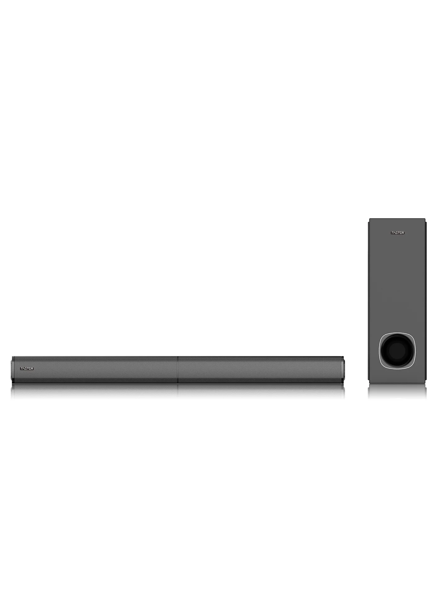 Faster XB7000 2.1 Channel Home Theater Soundbar System with Wired Subwoofer 80W Powerful Output (Bluetooth, HDMI ARC, AUX, USB, Remote) p46vn