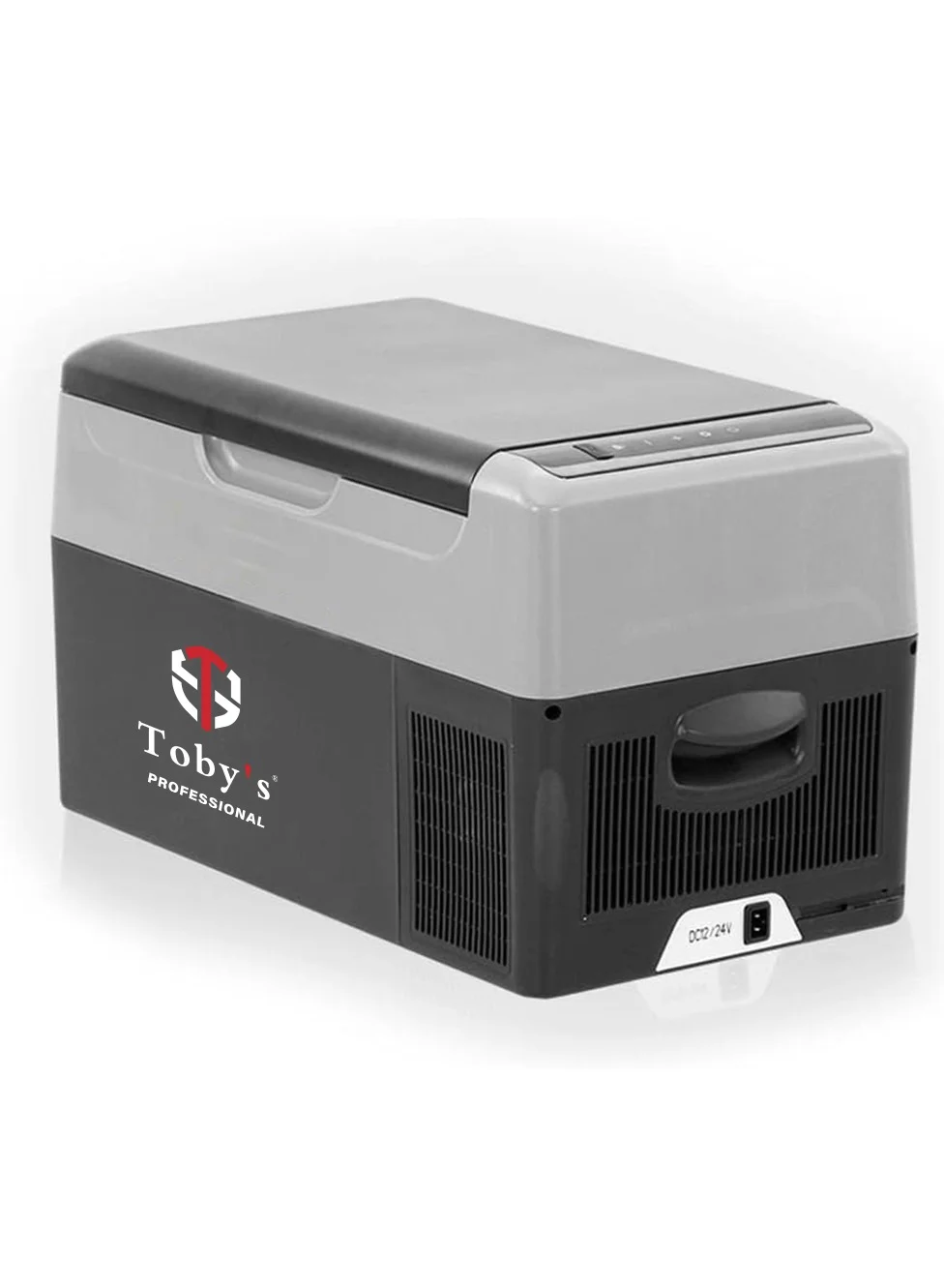 Toby's Portable Car Fridge 22L Electric Cooler Freezer 12V/24V (22 Liter) z0oyn