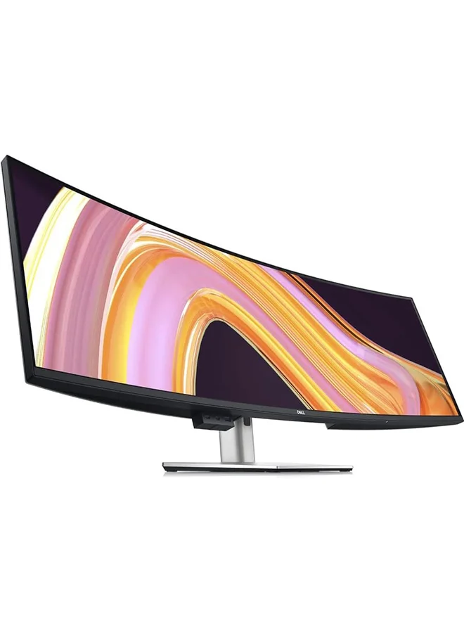 Premium 49-inch 5K Dual QHD Ultrawide Curved Monitor, High-Resolution LED Display with USB-C Connectivity (Black, 124.46 cm) bdqfu