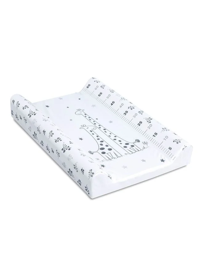 Moon Contoured Foam Diaper Changing Pad Waterproof Surface for Newborn and Infant (80 cm x 40 cm) n9spc