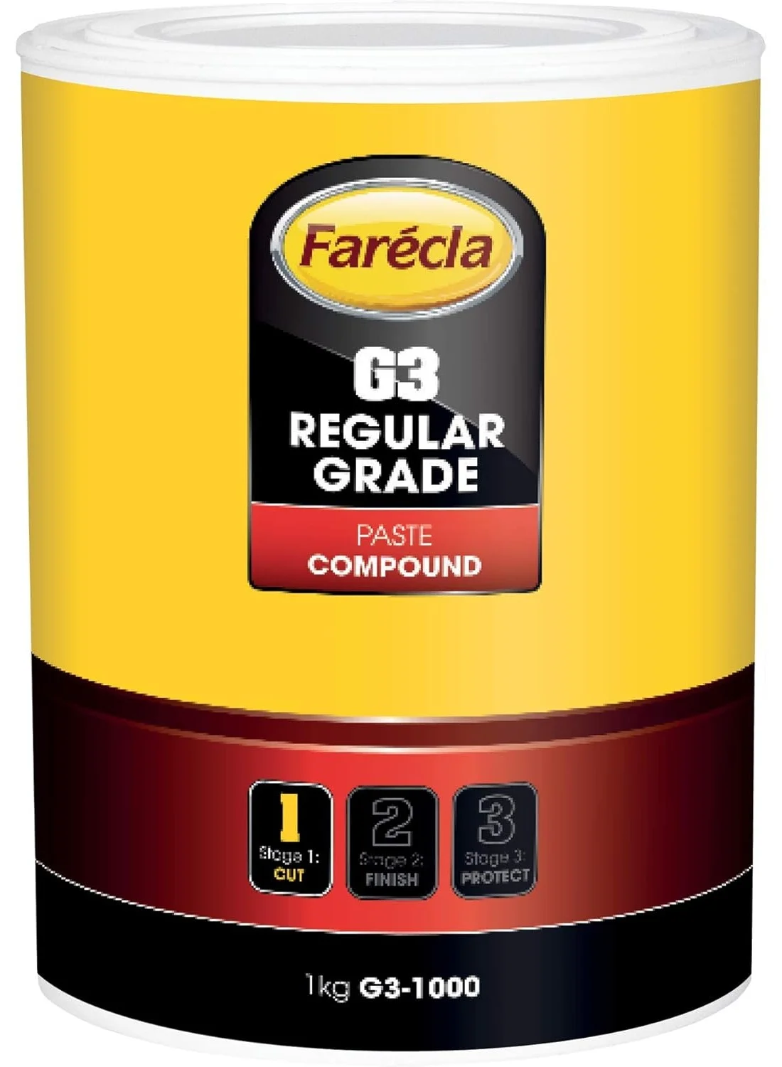 Farecla G3 Regular Grade Polishing Paste Compound (Professional Automotive Paint Restoration, 1kg) anxfp