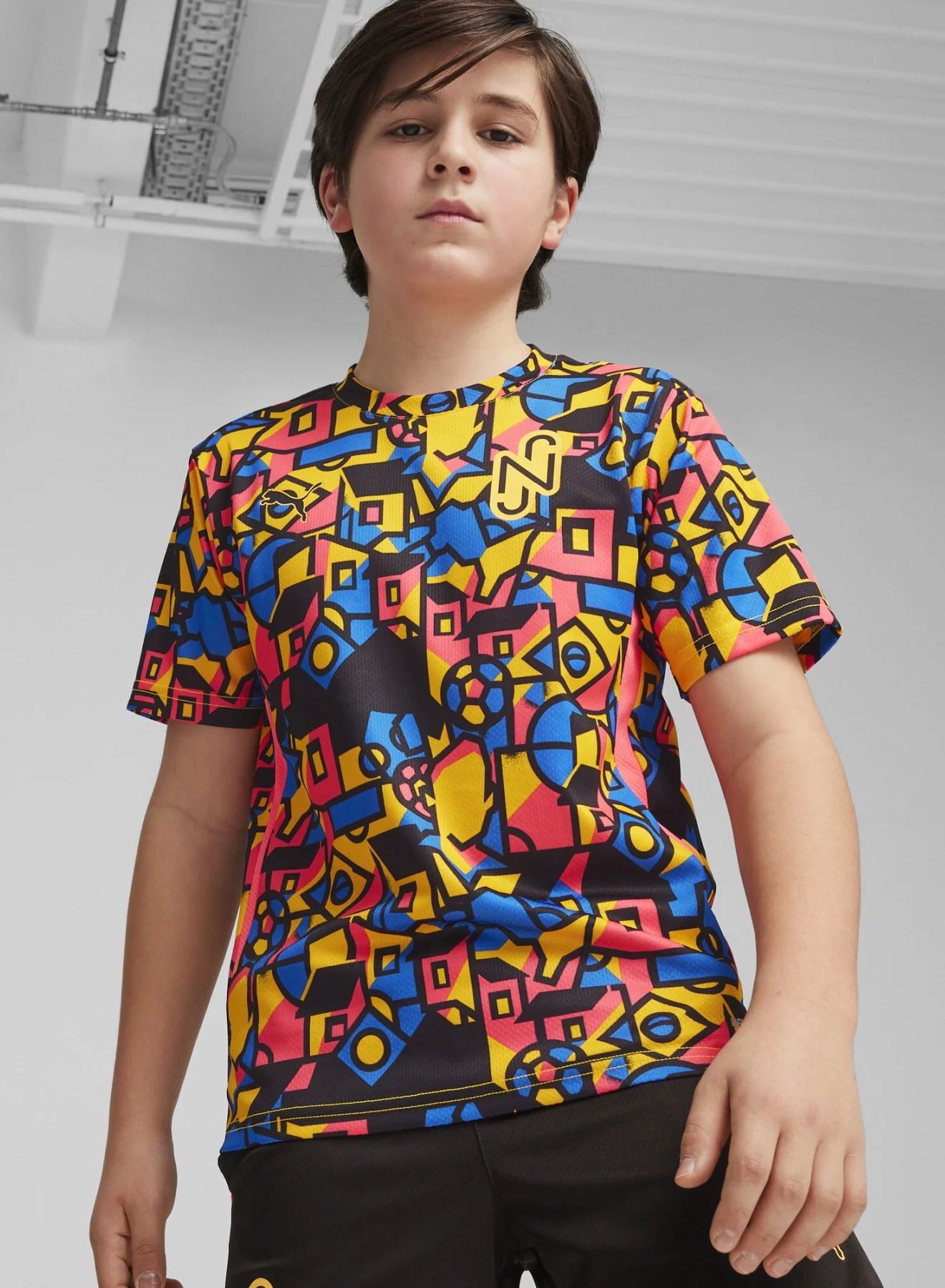 Sport Boys Football Jersey Premium Breathable Athletic Shirt for Training and Match Play (Multicolour, Kids) a76p6