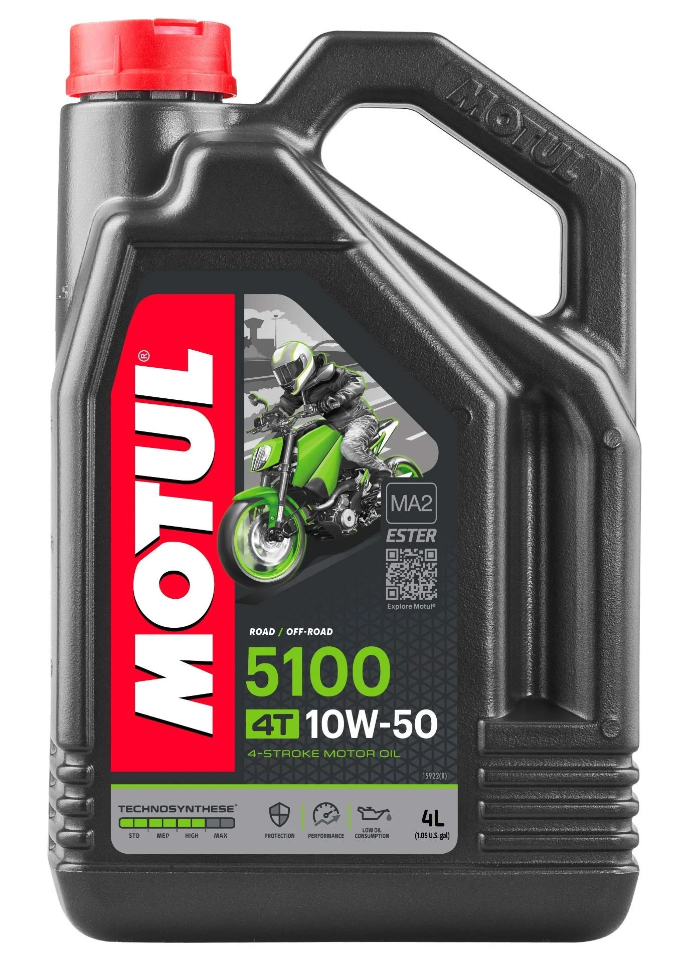 Premium Synthetic Blend Engine Oil 10W50 Ester Technology (3.78 L) wmh8r